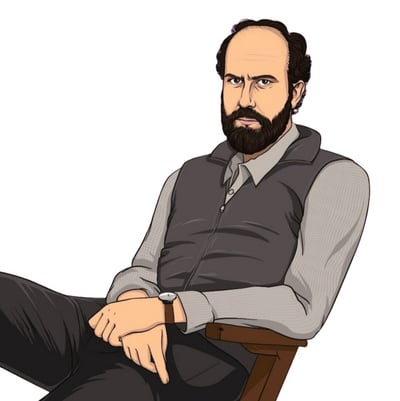 Murder in HR - Nicholas - Brett Gelman Portrait Murder in HR - Nicholas - Brett Gelman Portrait