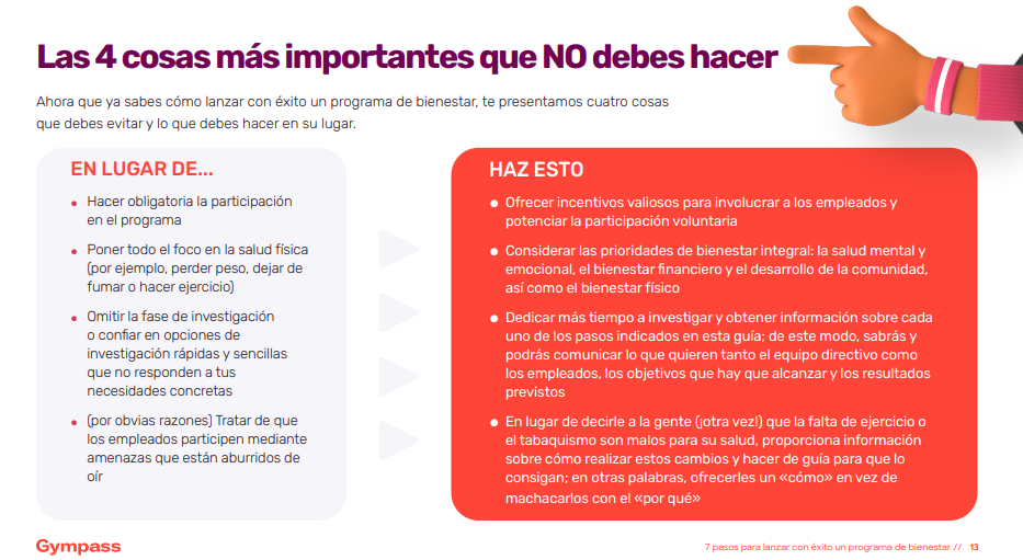 Guía 7 Pasos Para Lanzar Un Programa De Bienestar Con éxito